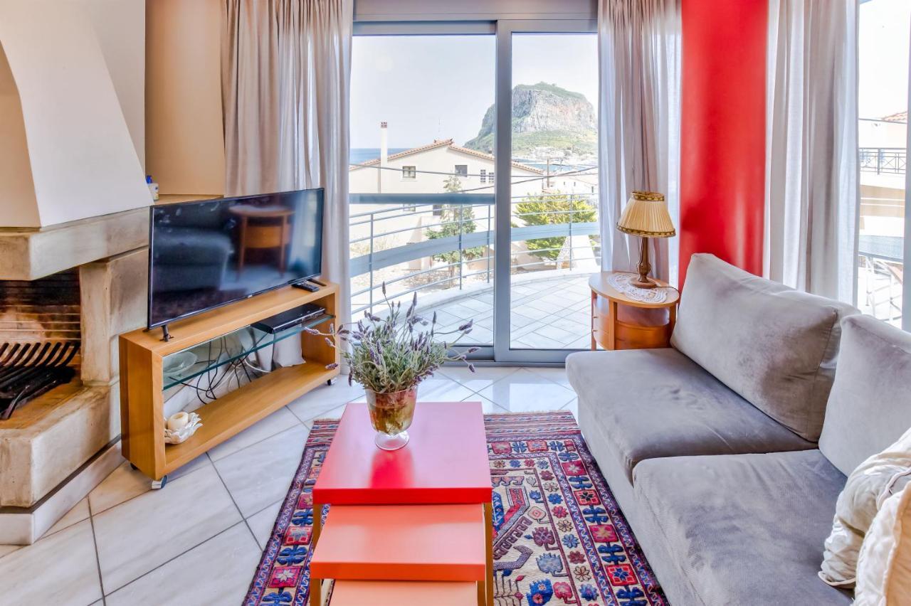 Monemvasia Modern Flat With Panoramic Sea View Exteriér fotografie