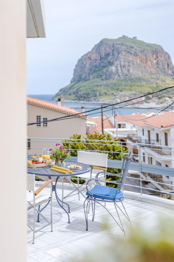Monemvasia Modern Flat With Panoramic Sea View Exteriér fotografie