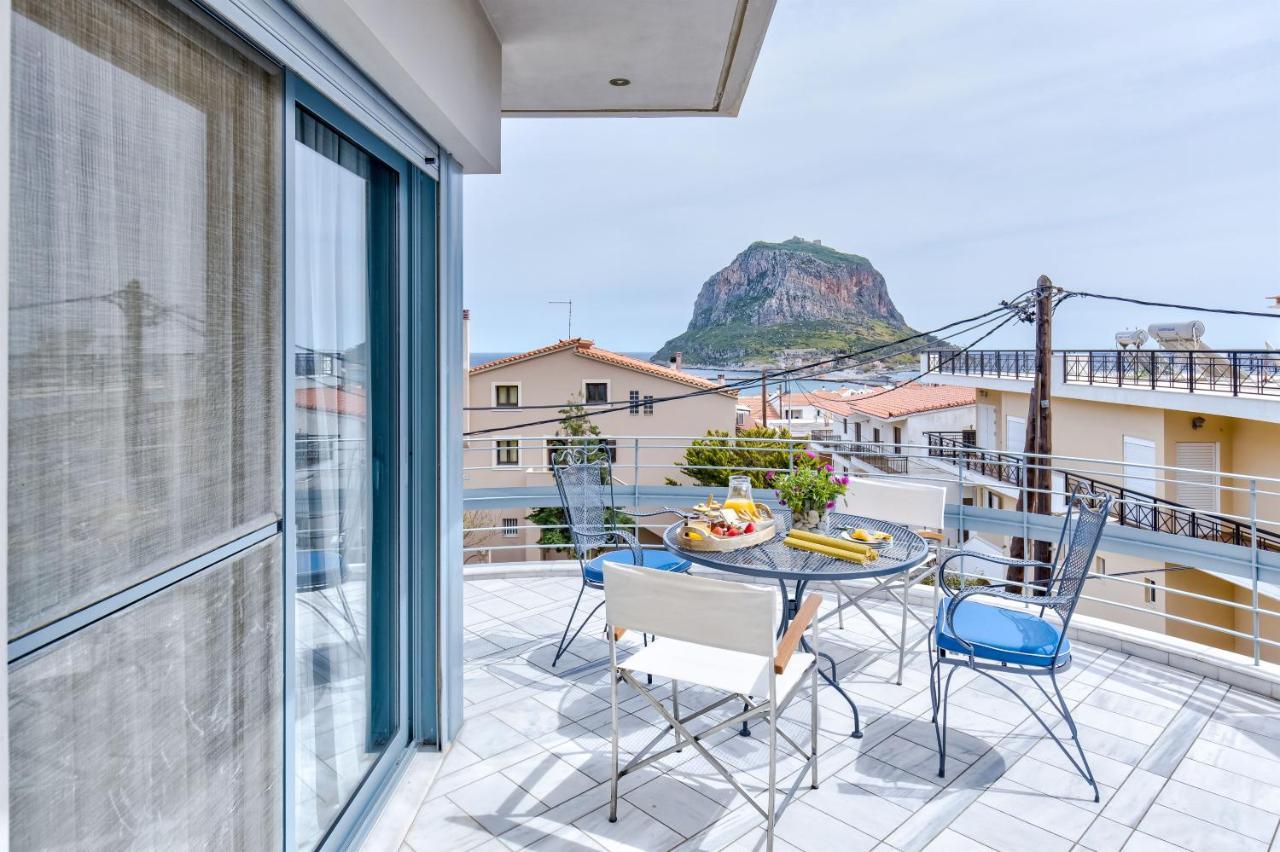 Monemvasia Modern Flat With Panoramic Sea View Exteriér fotografie