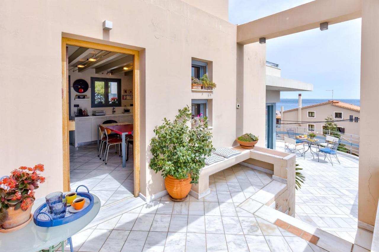 Monemvasia Modern Flat With Panoramic Sea View Exteriér fotografie